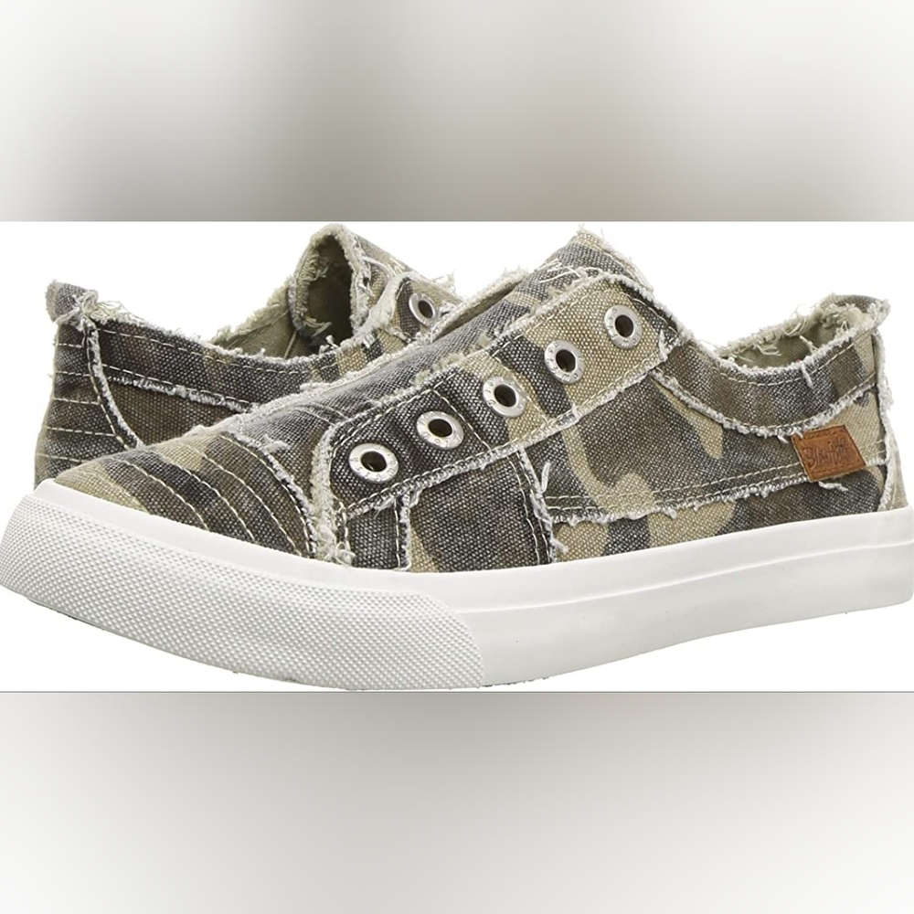Blowfish Camo Slip on Shoes